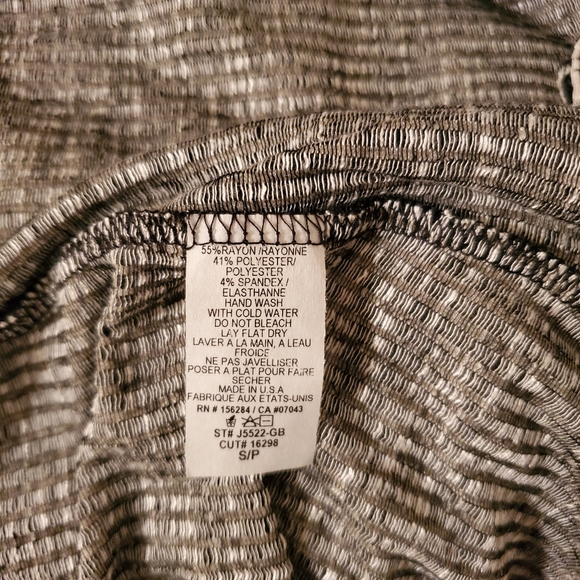 Caution to the Wind - Black and White Dress - Picture 4 of 4